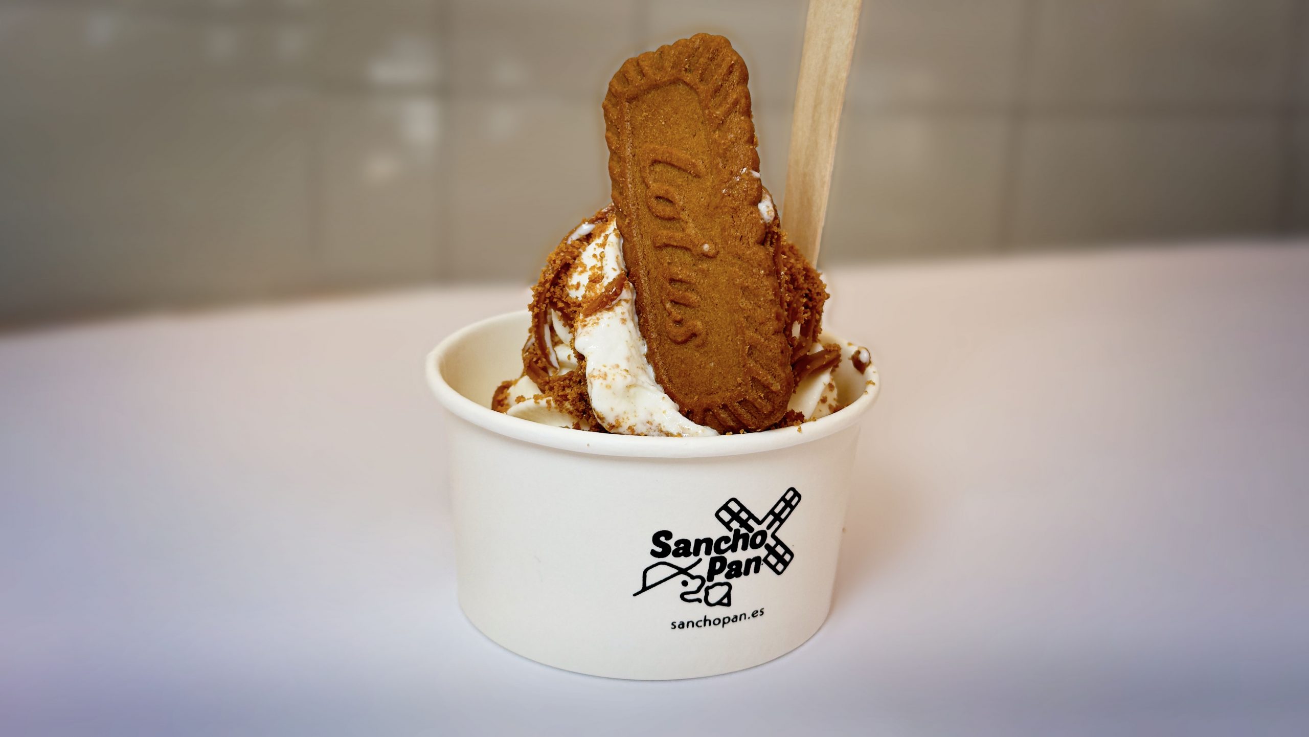Helado de Yogur SanchoPan Las Retamas Alcorcón