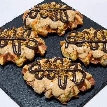 Kroffle de mantequilla con Chocolate Dubai SanchoPan