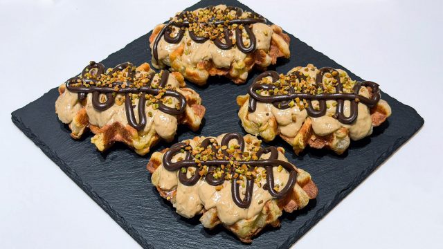 Kroffle de mantequilla con Chocolate Dubai SanchoPan