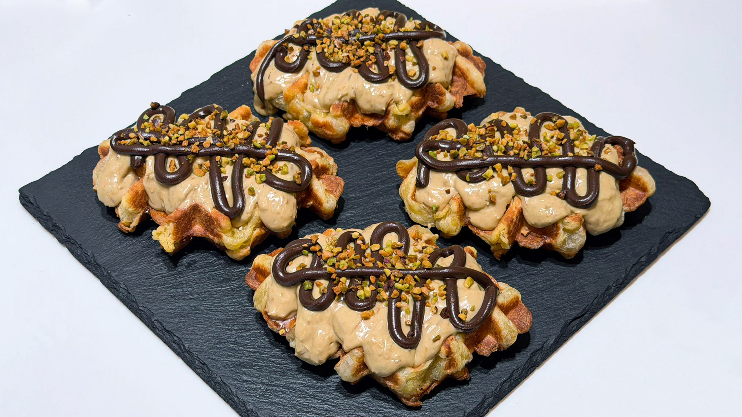 Kroffle de mantequilla con Chocolate Dubai SanchoPan