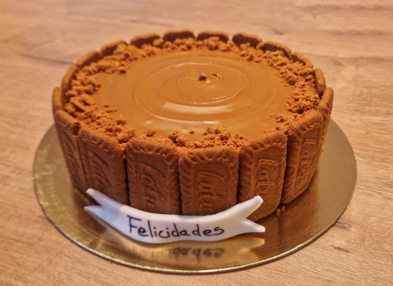 Tarta Lotus SanchoPan Las Retamas Alcorcón