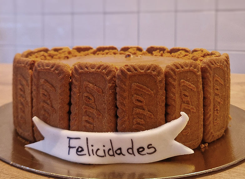 Tarta Lotus SanchoPan Las Retamas Alcorcón