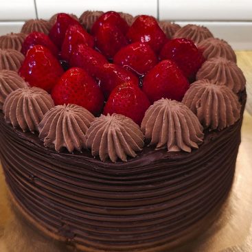 Tarta de Chocolate y Fresas SanchoPan Las Retamas Alcorcón