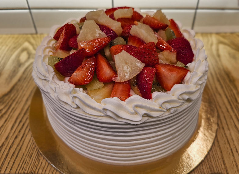 Tarta de Fruta y Nata SanchoPan Las Retamas Alcorcón