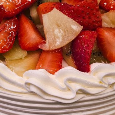 Tarta de Fruta y Nata SanchoPan Las Retamas Alcorcón