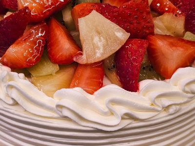 Tarta de Fruta y Nata SanchoPan Las Retamas Alcorcón