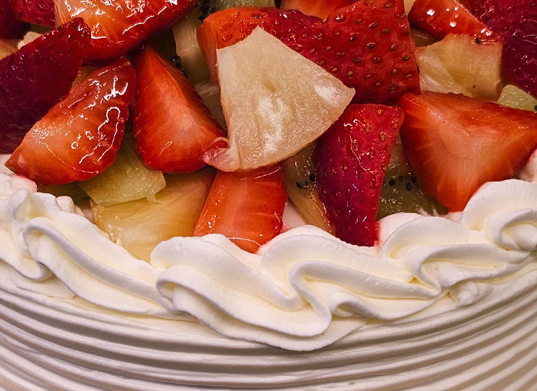 Tarta de Fruta y Nata SanchoPan Las Retamas Alcorcón